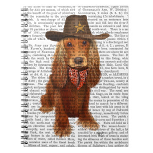 Cocker Spaniel Cowboy 2 Notitieboek