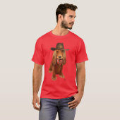 Cocker Spaniel Cowboy 2 T-shirt (Voorkant volledig)
