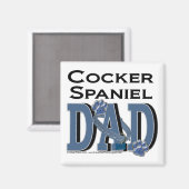 Cocker Spaniel DAD Magneet (Voorkant / Achterkant)