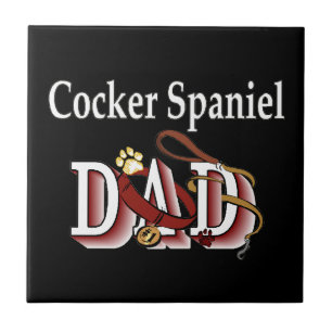 Cocker Spaniel DAD Tegeltje