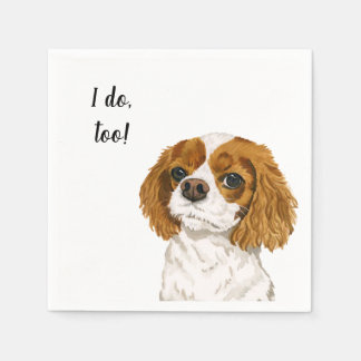 Cocker Spaniel Dog Custom Cocktail Napkin Servet