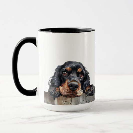 Cocker Spaniel Dog Mok (Links)