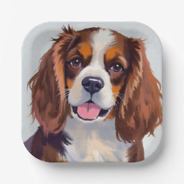 Cocker Spaniel | Dog Painting Pet Papieren Bordje