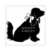 Cocker Spaniel Dog Puppy Rubberstempel (Afrduk)
