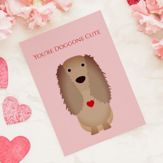 Cocker Spaniel Dog Valentine, Saint Valentin