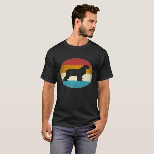 Cocker Spaniel Dog  voor Cocker Spaniel T-shirt (Voorkant volledig)