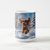 Cocker Spaniel Élégant café Mug (Centre)