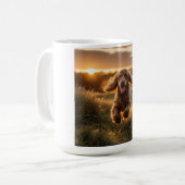Cocker Spaniel Elegant Coffee Mok (Voorkant links)