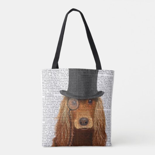 Cocker Spaniel, Formele hond en Pet Draagtas (Achterkant)