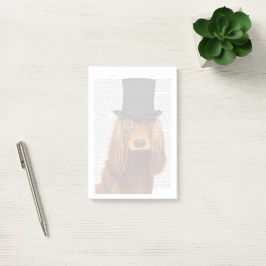 Cocker Spaniel, Formele hond en Pet Post-it® Notes (Kantoor)