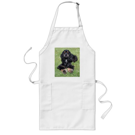 Cocker Spaniel Foto Lang Schort (Voorkant)