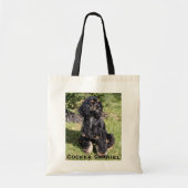 Cocker Spaniel Foto op Canvas tas (Voorkant)