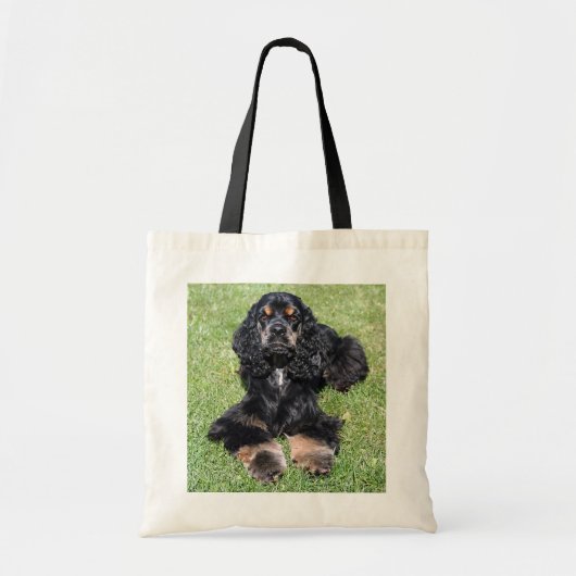 Cocker Spaniel Foto Tote Bag (Voorkant)