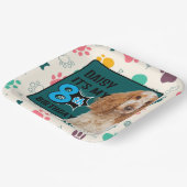 Cocker Spaniel - Gepersonaliseerde 8e verjaardag Papieren Bordje (Gebogen)