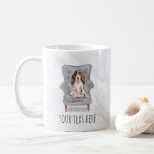 Cocker Spaniel - Gepersonaliseerde microfoon Koffiemok