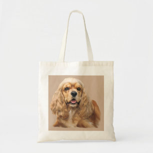 Cocker Spaniel Gewoon Schattige Canvas tas