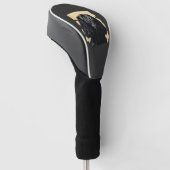 Cocker Spaniel Golfheadcover (Schuin)