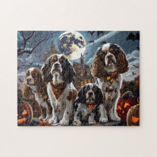 Cocker Spaniel Halloween Spokengeest Legpuzzel