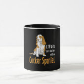 Cocker Spaniel | Het leven is gewoon beter met een Mok (Midden)