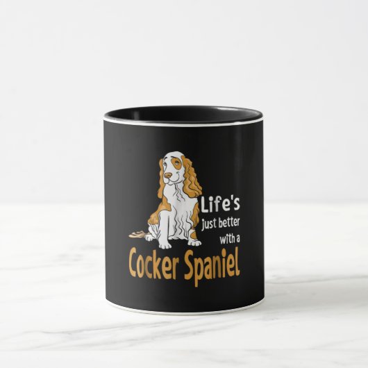 Cocker Spaniel | Het leven is gewoon beter met een Mok (Midden)