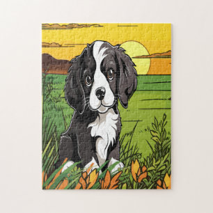 Cocker Spaniel hond Legpuzzel