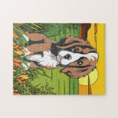 Cocker Spaniel hond Legpuzzel (Horizontaal)