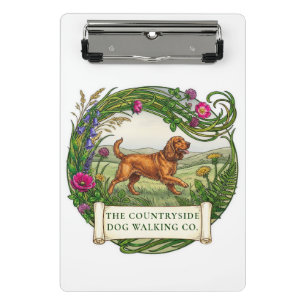 Cocker Spaniel Hondenuitlater Aangepaste Mini Klem Klembord
