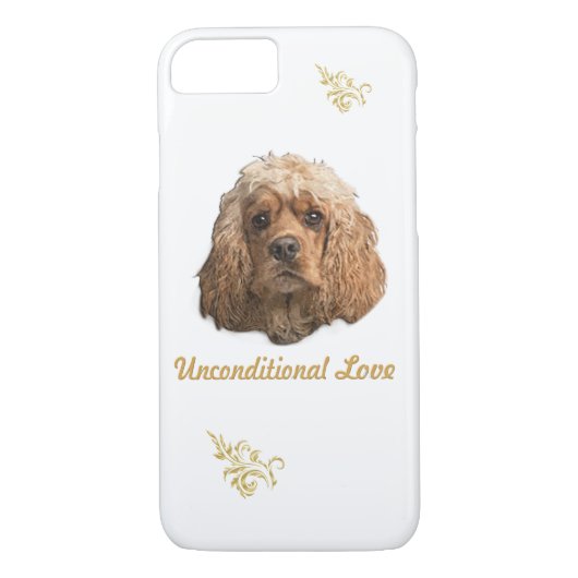 Cocker Spaniel I téléphone 8/7 coque (Dos)