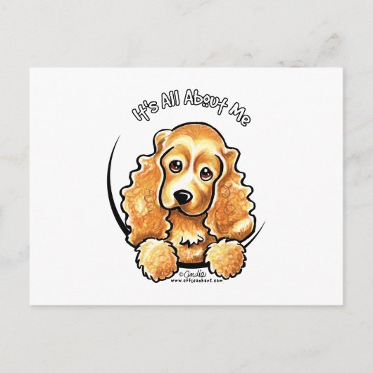 Cocker Spaniel IAAM Briefkaart (Voorkant)