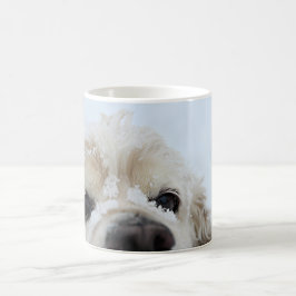 Cocker Spaniel in de sneeuw Koffiemok