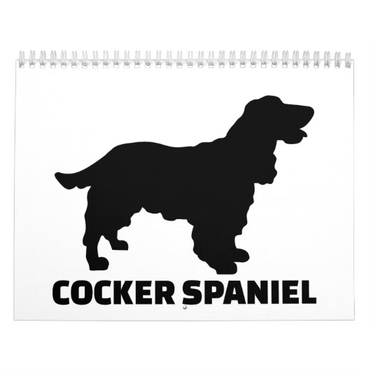 Cocker Spaniel Kalender (Hoes)