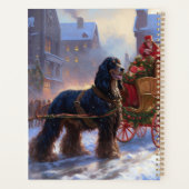 Cocker Spaniel Kerst Feestelijke Periode Planner (Achterkant)