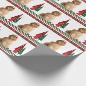 Cocker Spaniel kerstpapier Cadeaupapier (Hoek)