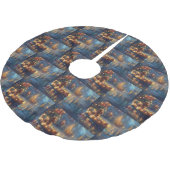 Cocker Spaniel Kerstvakantie Kerstboom Rok (Gekanteld)