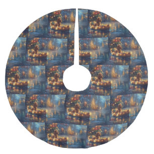 Cocker Spaniel Kerstvakantie Kerstboom Rok