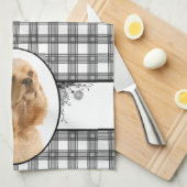 Cocker Spaniel Kitchen Towel Theedoek (Quarter Fold)