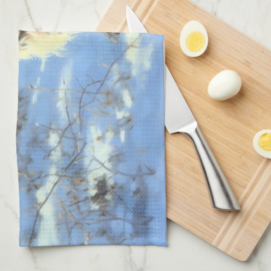 Cocker Spaniel Laat het sneeuwen Kerstmis Theedoek (Quarter Fold)