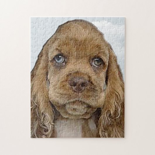 Cocker spaniel legpuzzel (Verticaal)