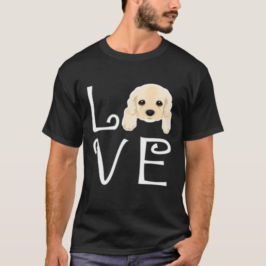 Cocker Spaniel Love Dog Owner Cocker Spaniel Puppy T-shirt (Voorkant)