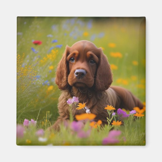 Cocker Spaniel Magneet (Voorkant)