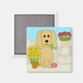 Cocker Spaniel Magneet (Voorkant / Achterkant)