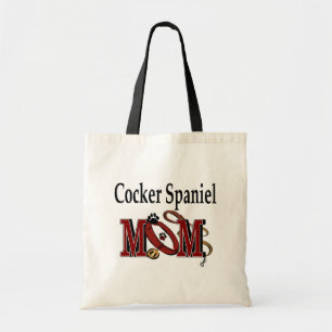 cocker spaniel mam Canvas tas