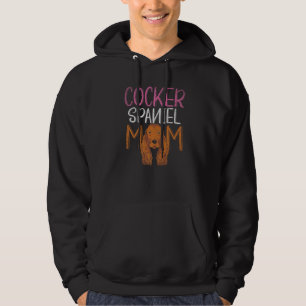 Cocker Spaniel Moeder Hond Baasje Huisdier Moederd Hoodie