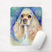 Cocker Spaniel Mouspad Muismat (Met muis)