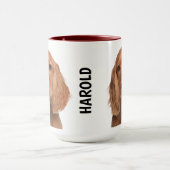 Cocker Spaniel Mug personnalisée (Centre)