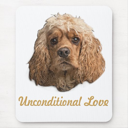 Cocker spaniel muismat (Voorkant)