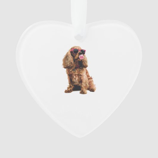 Cocker Spaniel Ornament (voorkant)