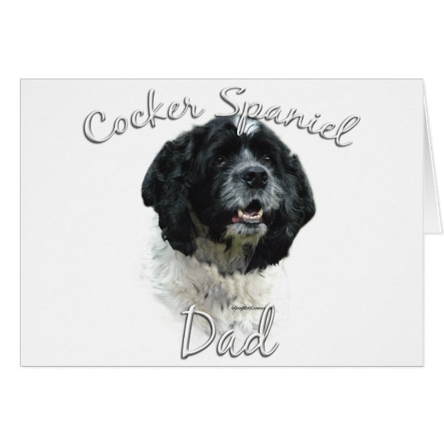 Cocker Spaniel Pap 2 (Voorkant Horizontaal)