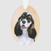 Cocker Spaniel (Parti) Peinture - Art Chien origin (dos)