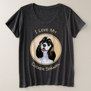 Cocker Spaniel (Parti) Peinture - Art Chien origin
